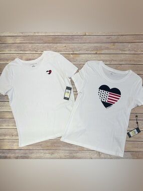 Tommy Hilfiger bundle 2 T-shirts white size M